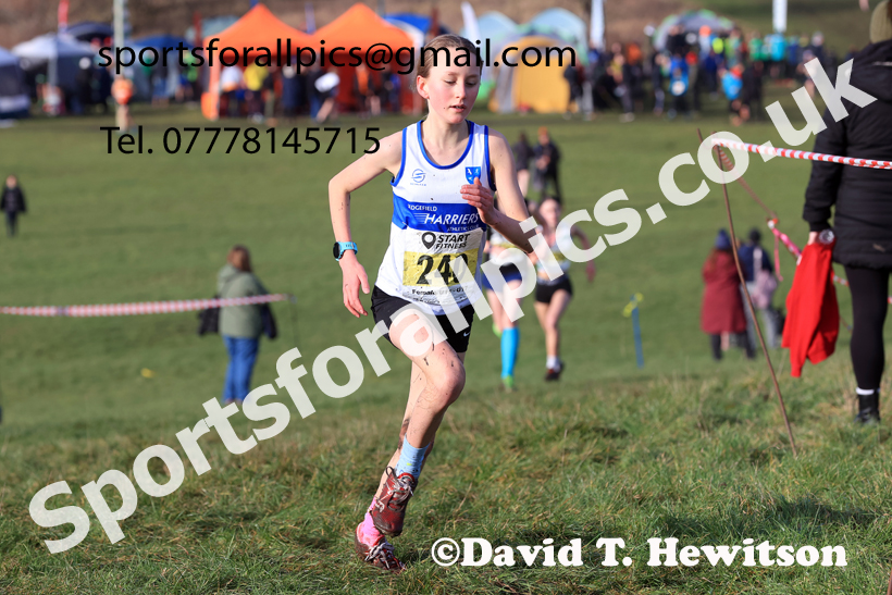 Girls Under-13s 2026 NEHL Sherman Cup and Davidson Shield, Temple Park, South Shields. Photo: David T. Hewitson/Sports for All Pics